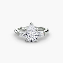 Three-Stone Ring (Baguette Side Stones)
