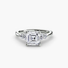 Solitaire with Shoulder Accents 2