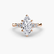 Solitaire with Shoulder Accents 2