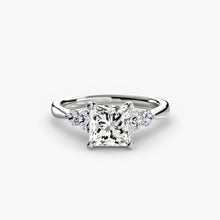 Solitaire with Shoulder Accents 2